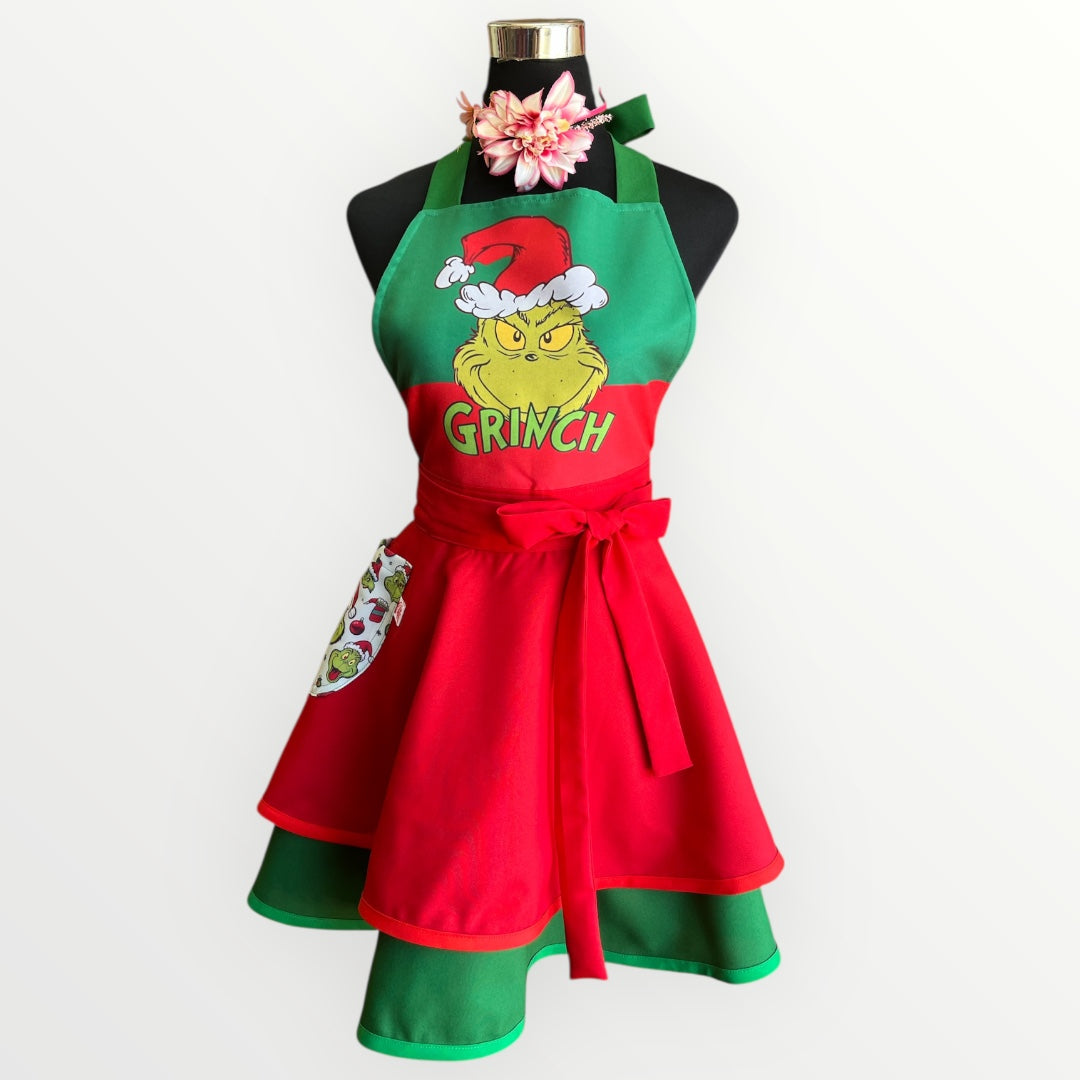 Delantal Grinch 1