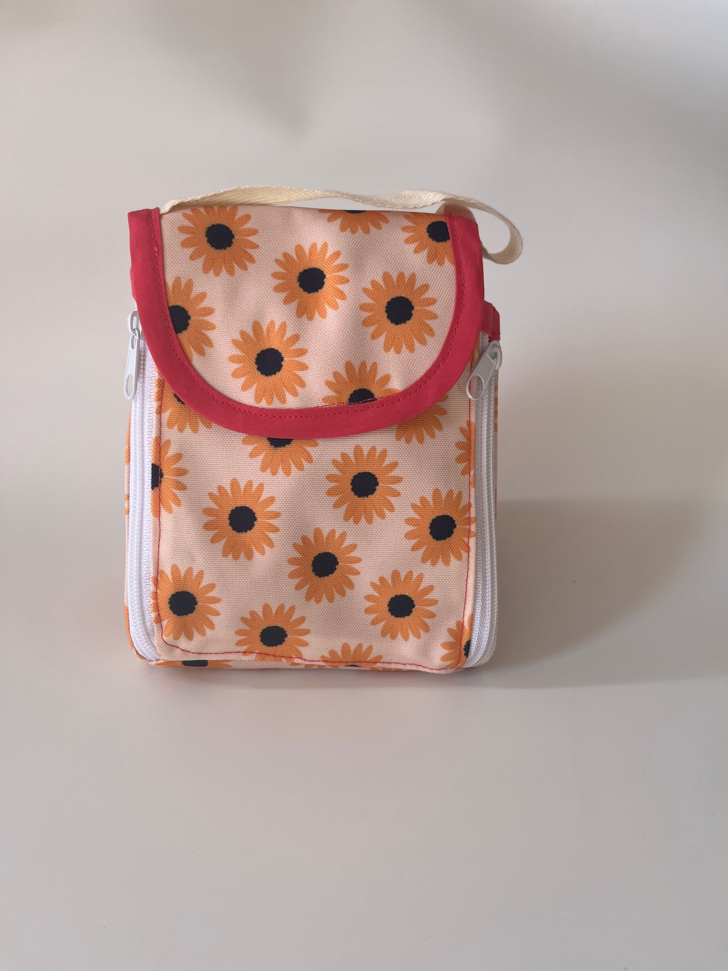 Porta Taza Mantel Floral Amarillo